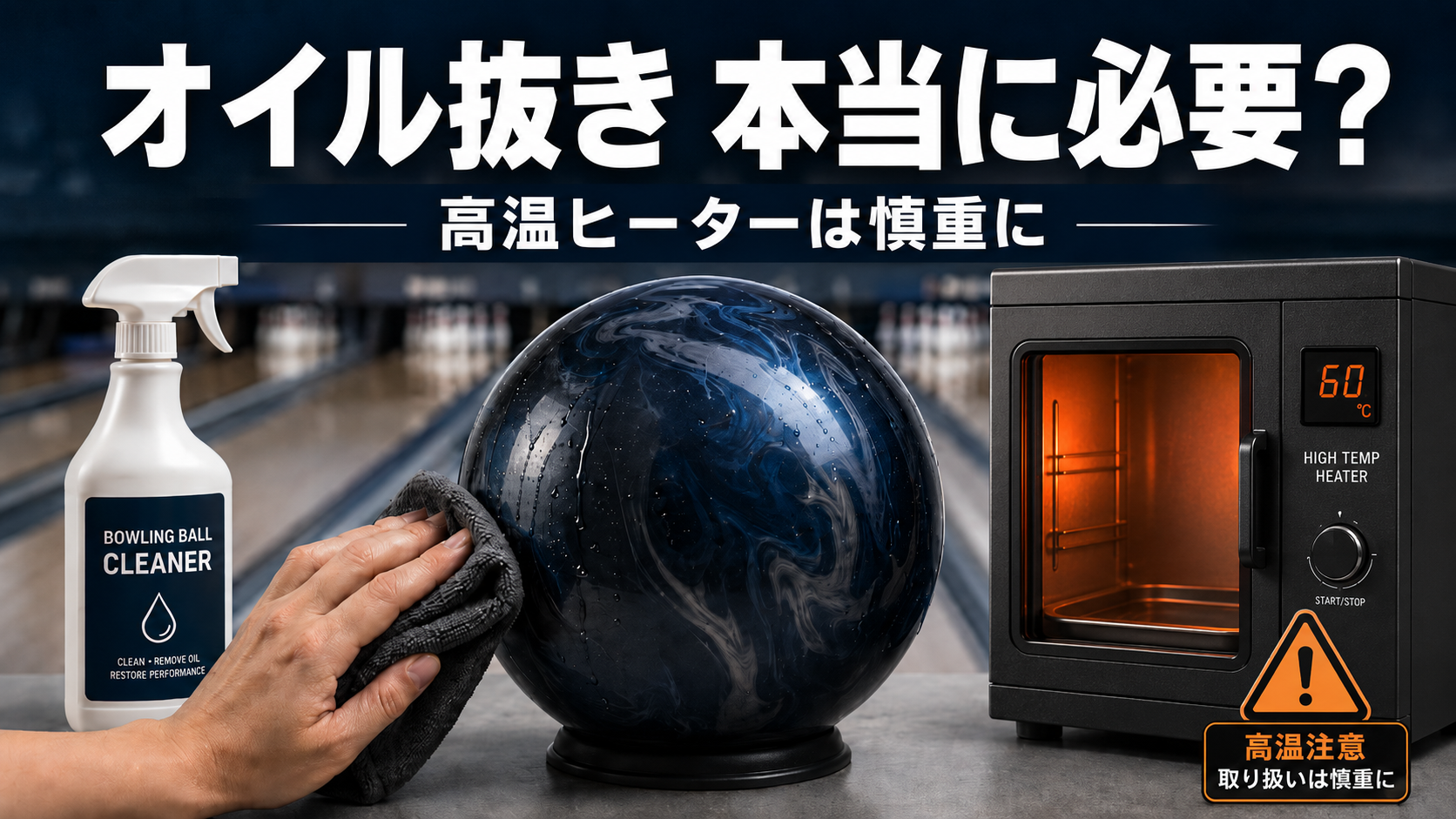 オイル抜き メーカー品 ボウリング ボール ボウリング オイル抜きのデメリット・リスクとは？ヒーター処理に慎重